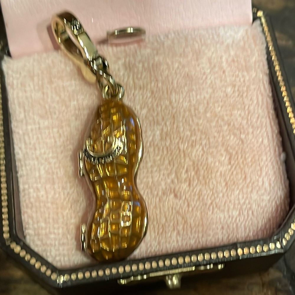 RARE Juicy Couture peanut charm YJRU3125 tagged box